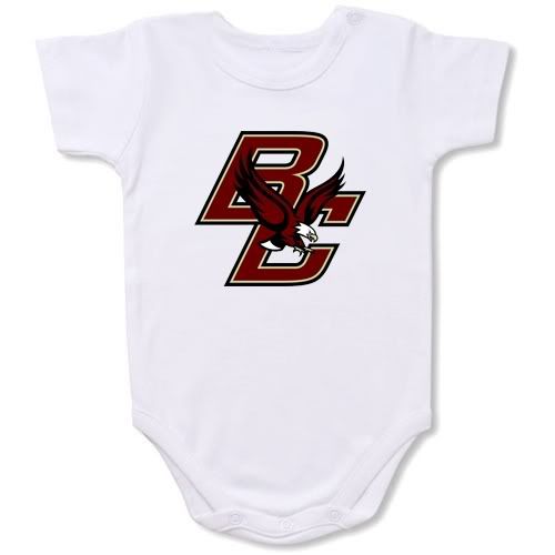 Boston College Eagles Baby Bodysuit Creeper #01